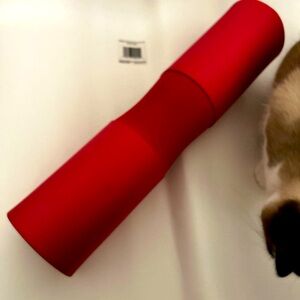 The Pink Barbell Cushion